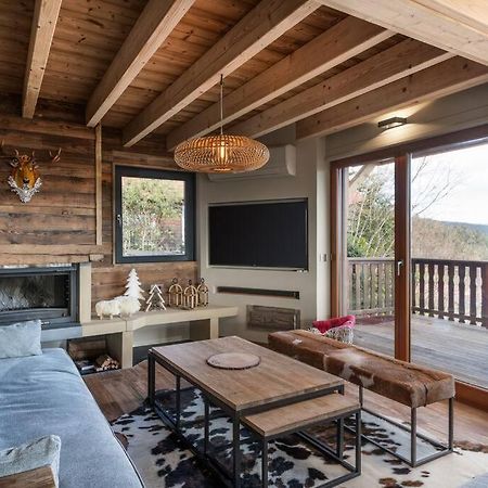Luxueux Chalet Avec Vue Sur Les Pistes Et Le Hohneck เลอโธลี ภายนอก รูปภาพ