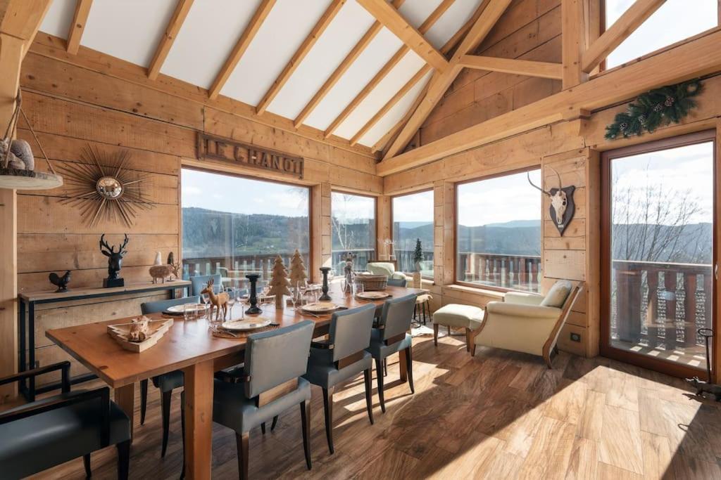 Luxueux Chalet Avec Vue Sur Les Pistes Et Le Hohneck เลอโธลี ภายนอก รูปภาพ