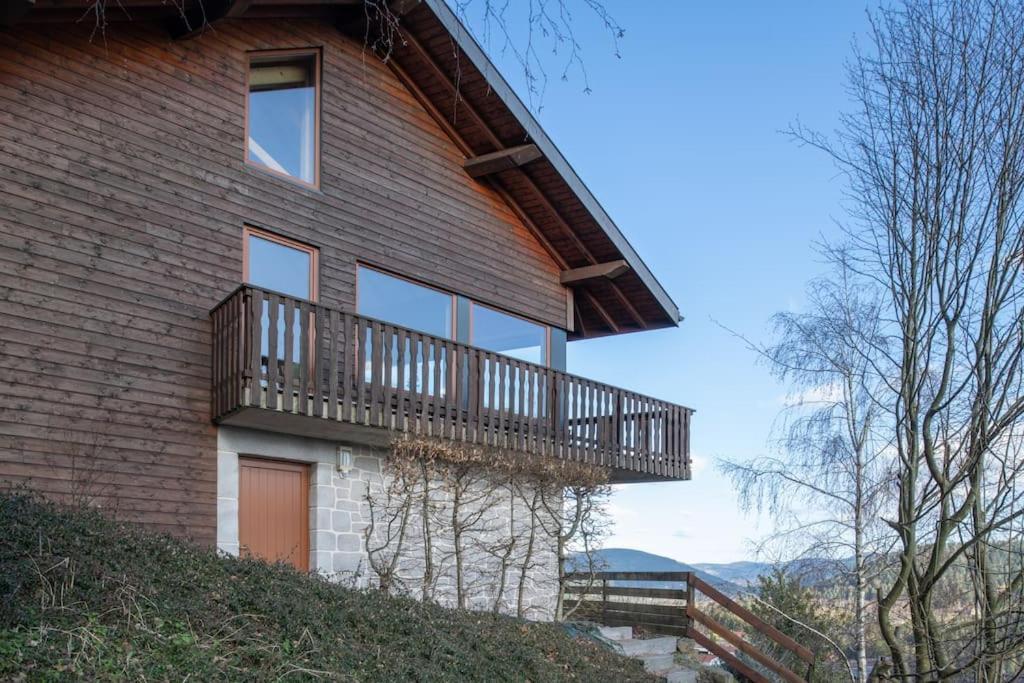 Luxueux Chalet Avec Vue Sur Les Pistes Et Le Hohneck เลอโธลี ภายนอก รูปภาพ