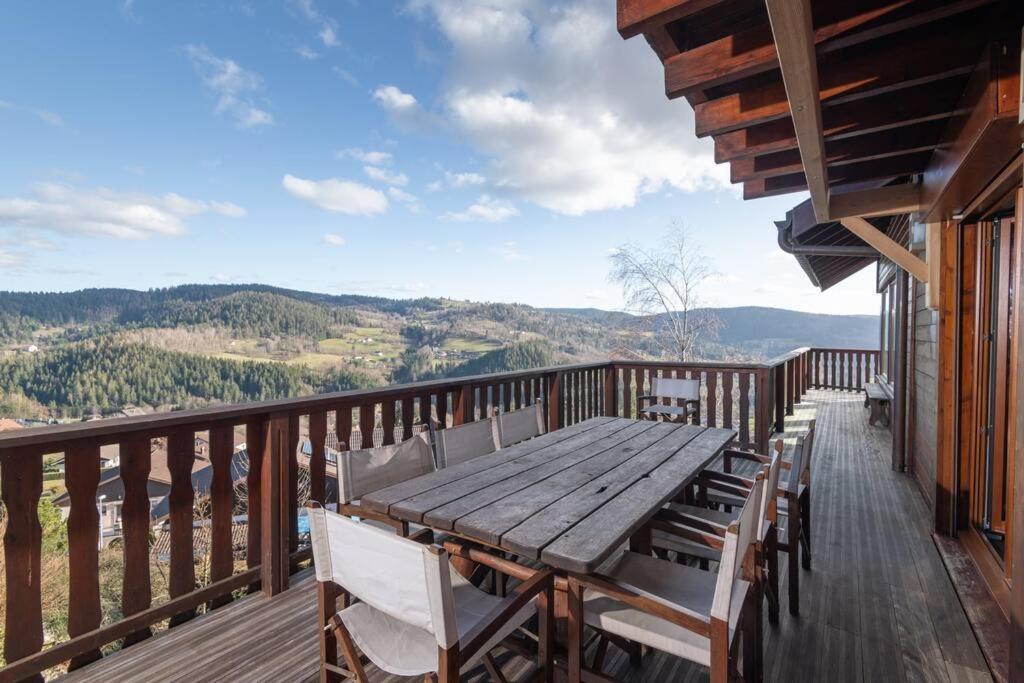 Luxueux Chalet Avec Vue Sur Les Pistes Et Le Hohneck เลอโธลี ภายนอก รูปภาพ
