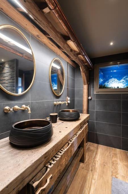 Luxueux Chalet Avec Vue Sur Les Pistes Et Le Hohneck เลอโธลี ภายนอก รูปภาพ