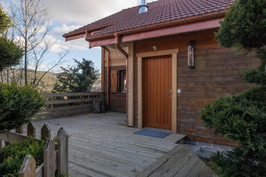 Luxueux Chalet Avec Vue Sur Les Pistes Et Le Hohneck เลอโธลี ภายนอก รูปภาพ